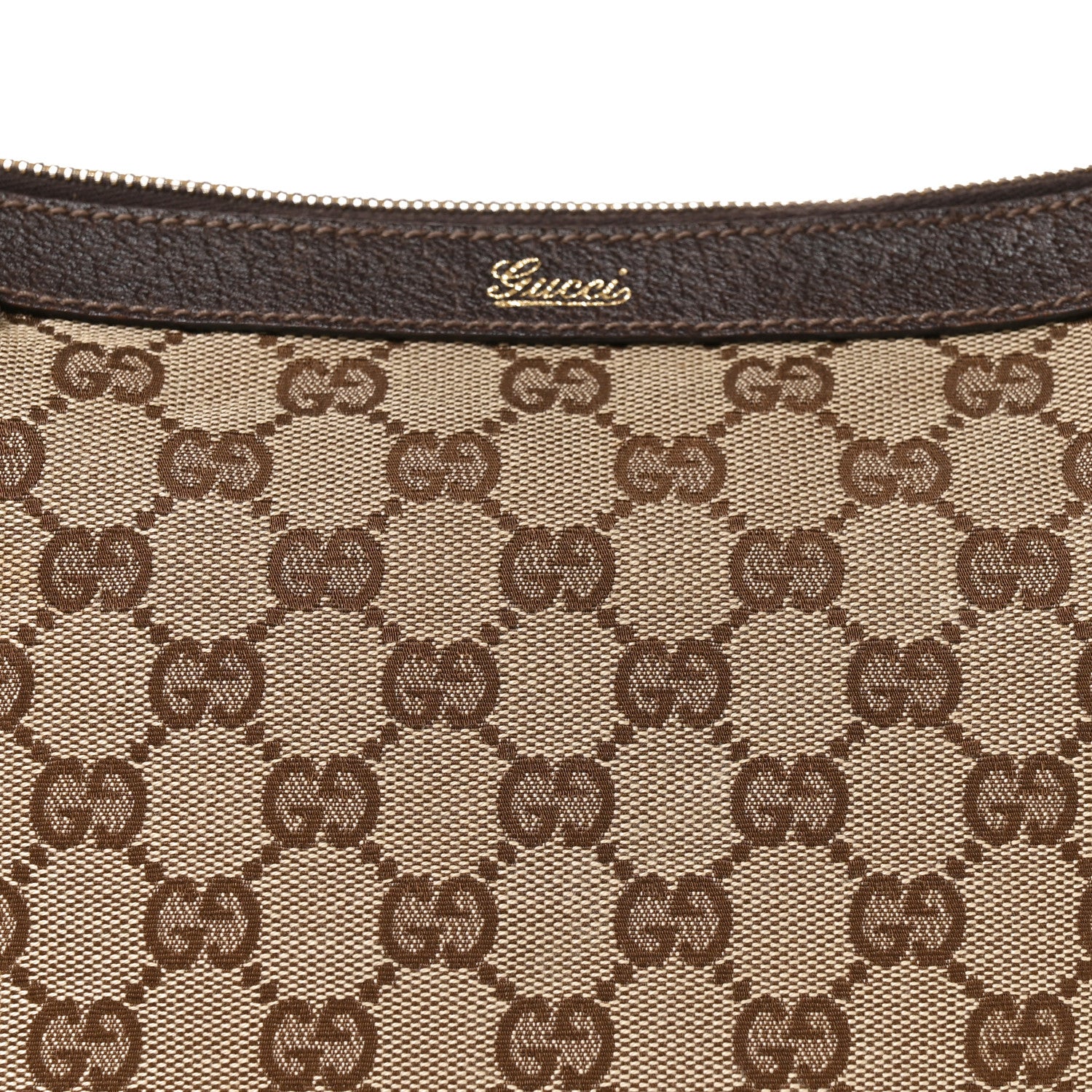 Gucci Monogram Abbey Shoulder Bag Dark Brown 8 of 10