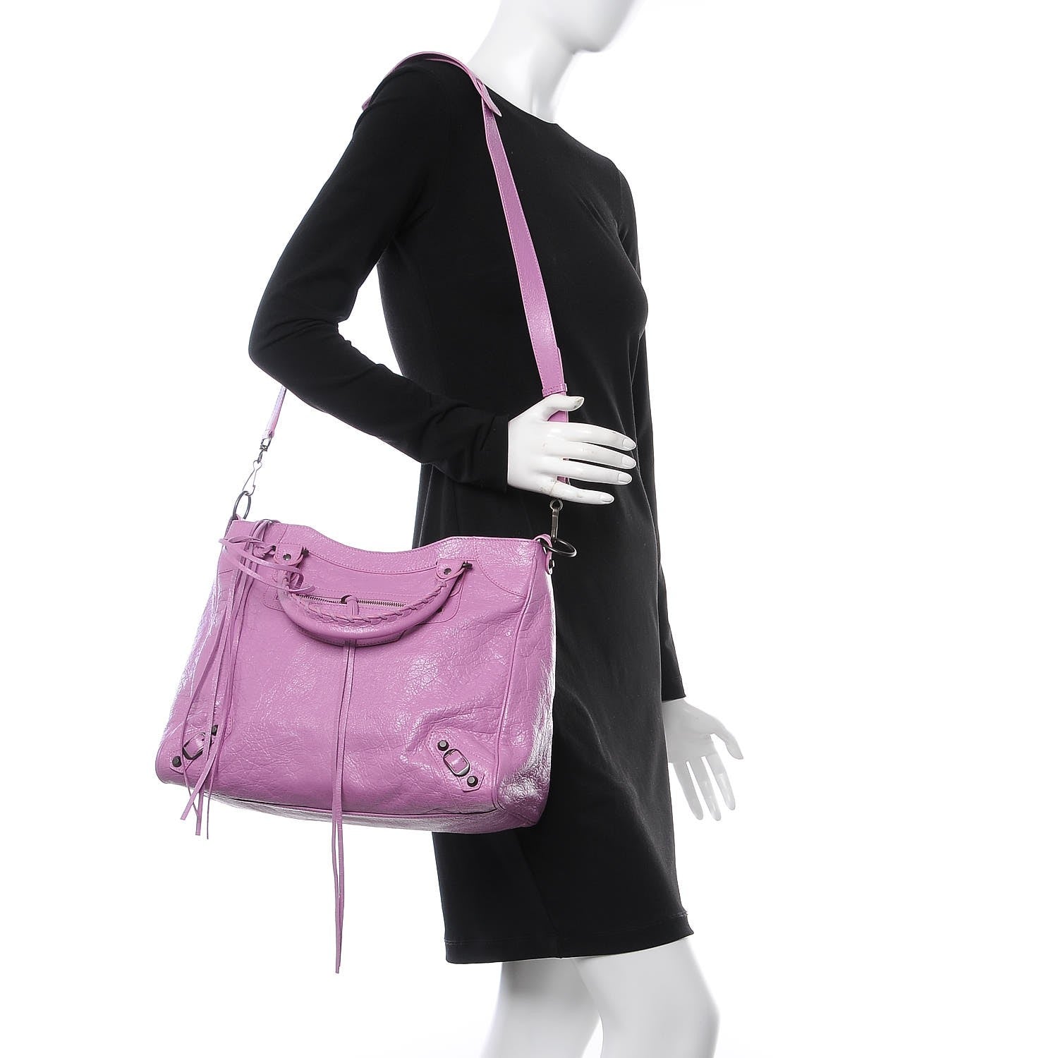 Balenciaga Agneau Classic Hardware Velo Rose Berlingot 3 of 9