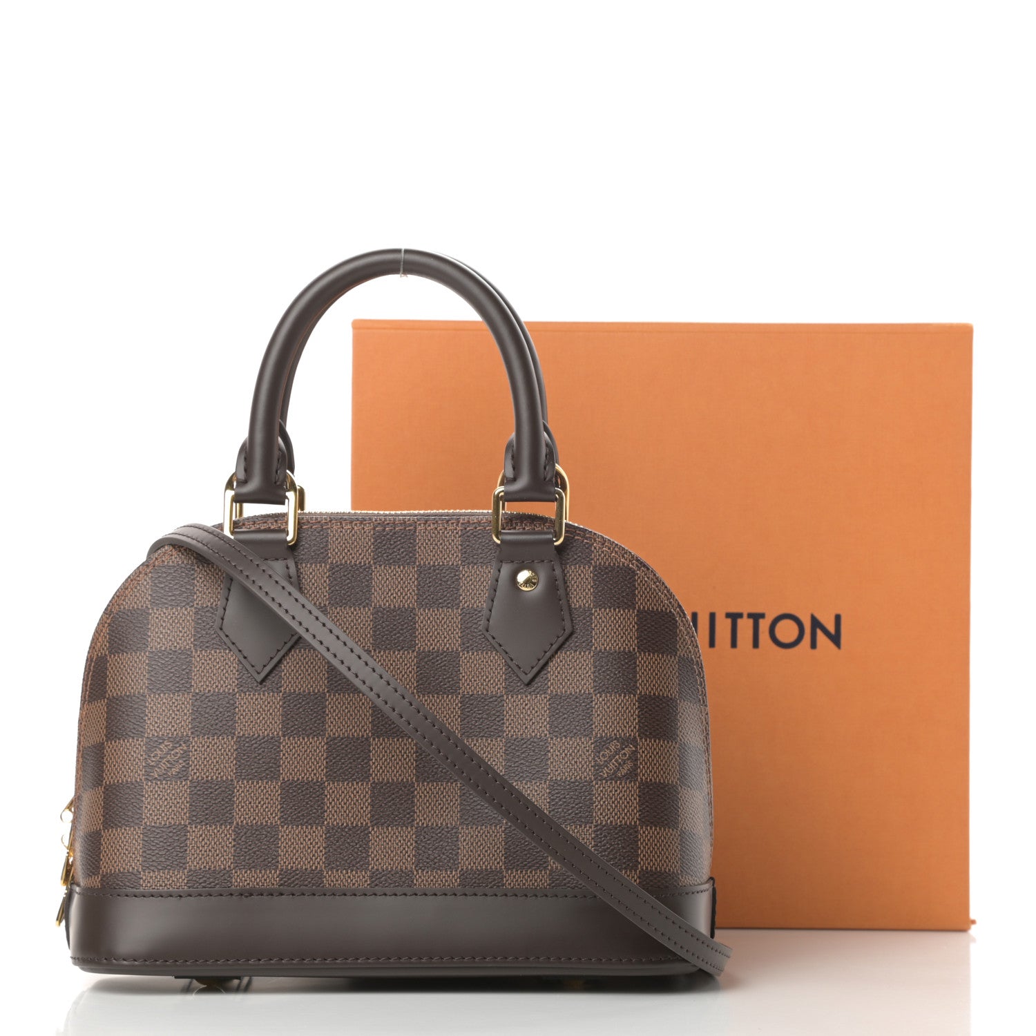 Louis Vuitton Damier Ebene Alma BB 11 of 11