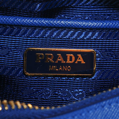 Prada Saffiano Mini Camera Crossbody Azzurro 7 of 10