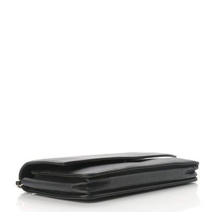 Chanel Caviar Sevruga Wallet On Chain WOC Black 4 of 13