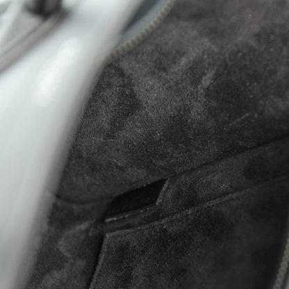 Celine Drummed Calfskin Nano Luggage Black 7 of 8