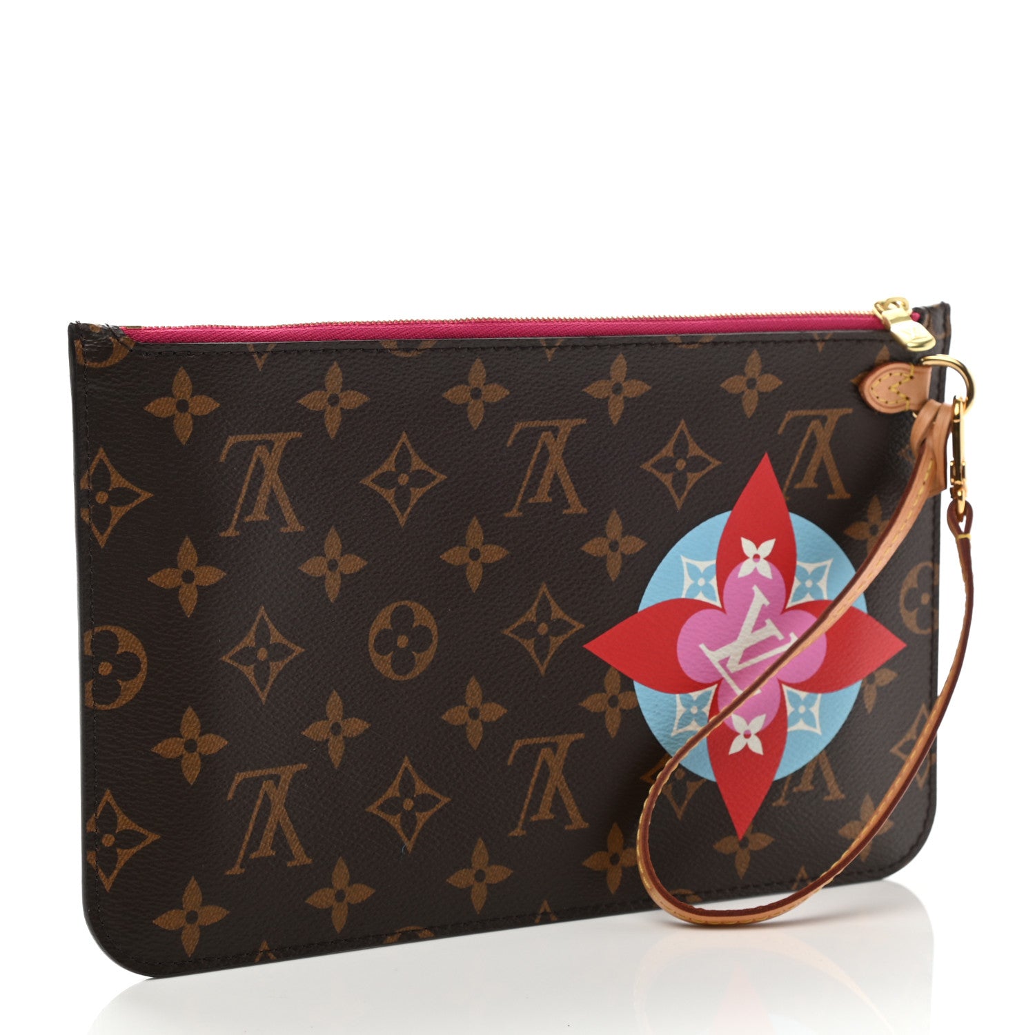 Louis Vuitton Monogram World Tour Neverfull MM GM Pochette 3 of 8