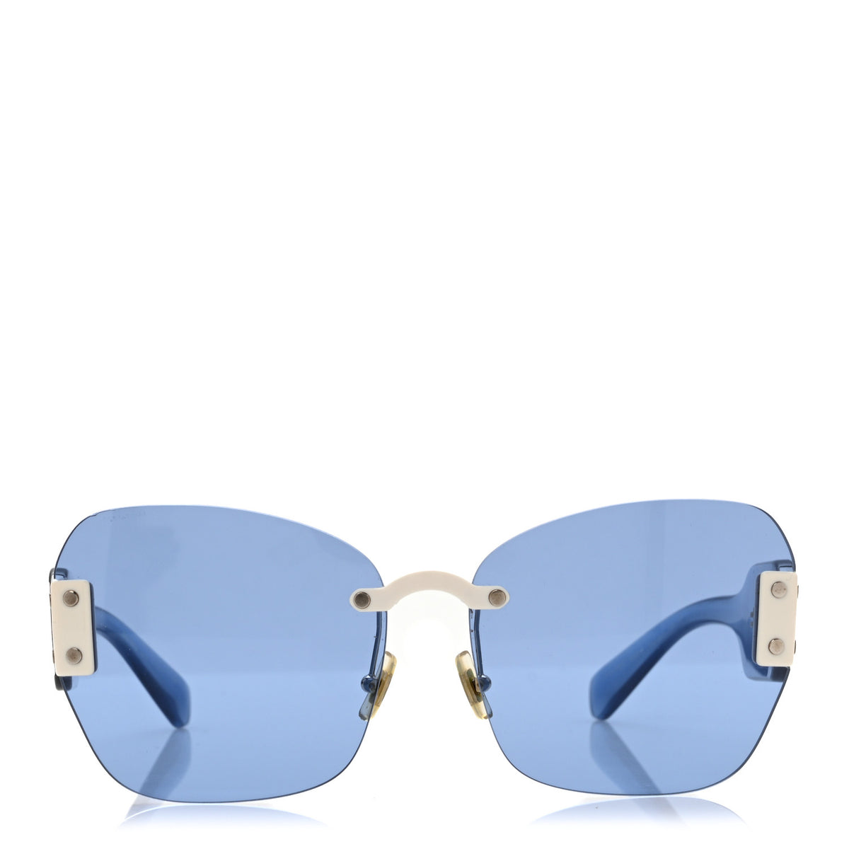 Miu Miu Acetate Sorbet Butterfly Sunglasses SMU8S Blue 2 of 8