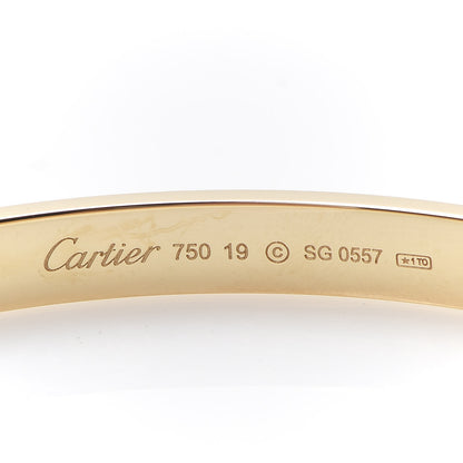 Cartier 18K Yellow Gold LOVE Bracelet 19 4 of 4