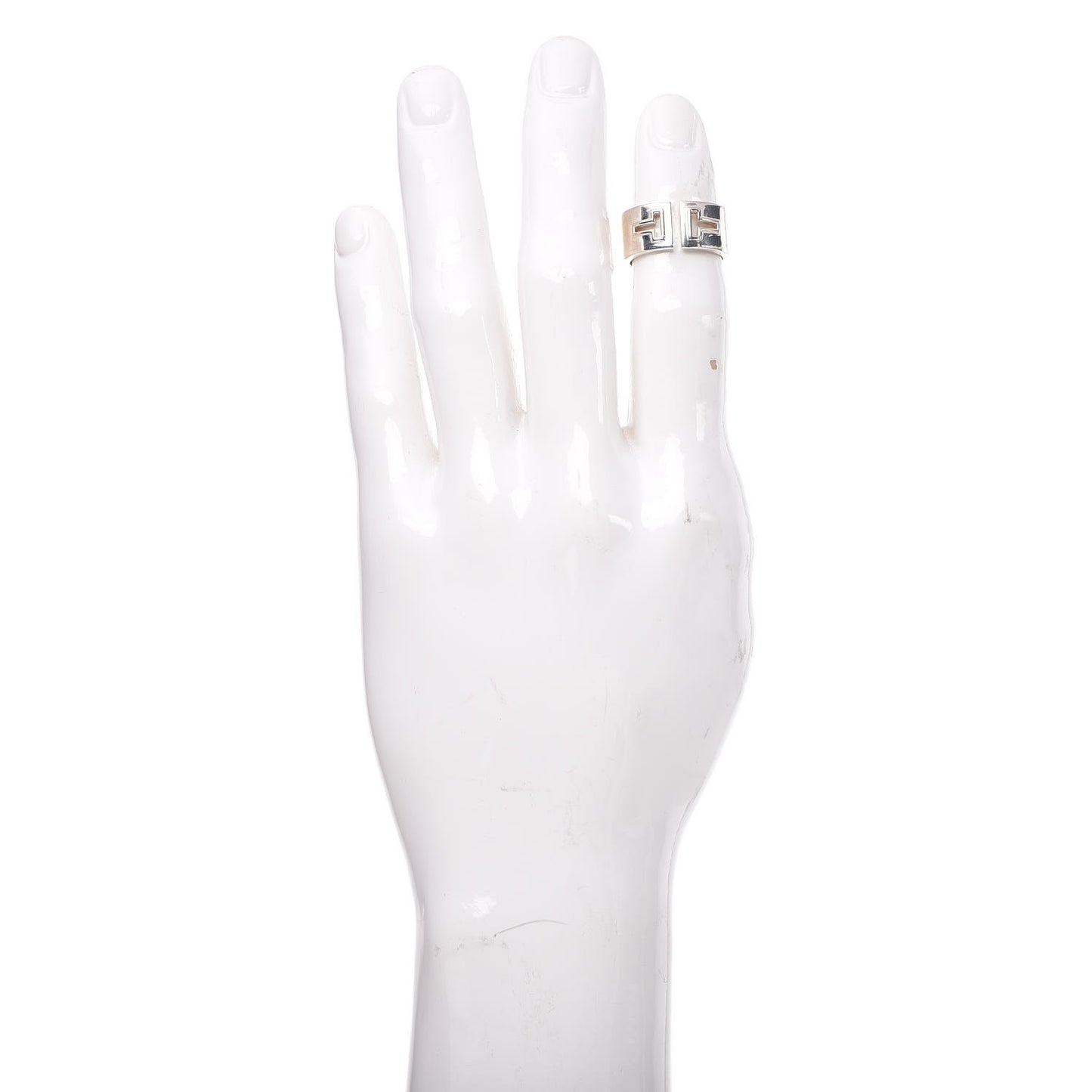 Sterling Silver T Cutout Ring 60 9