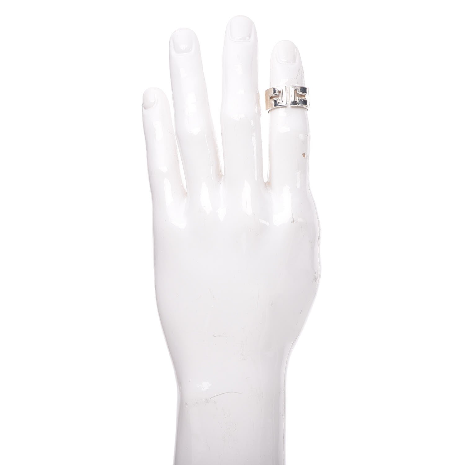Tiffany Sterling Silver T Cutout Ring 60 9 8 of 10