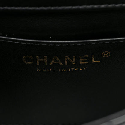 Chanel Patent Calfskin Quilted Mini Square Flap Black 6 of 10