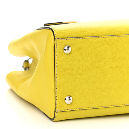 Fendi Vitello Elite Petite 2Jours Tote Cedro 9 of 11