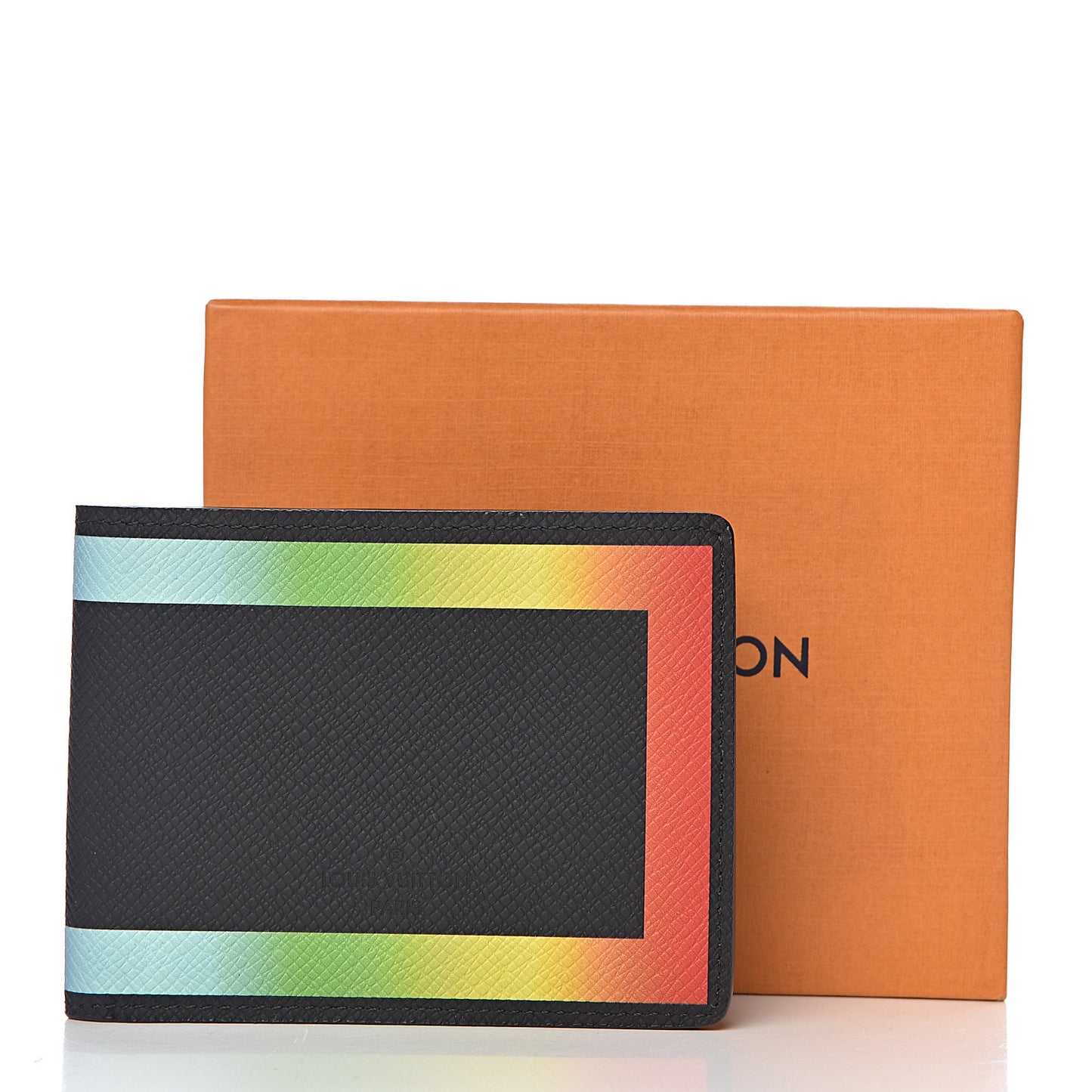 Taiga Rainbow Slender Wallet Black