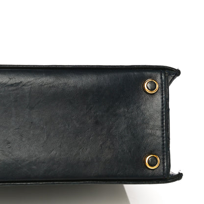 Chanel Lambskin Quilted Jumbo Single Flap Black 21 of 24
