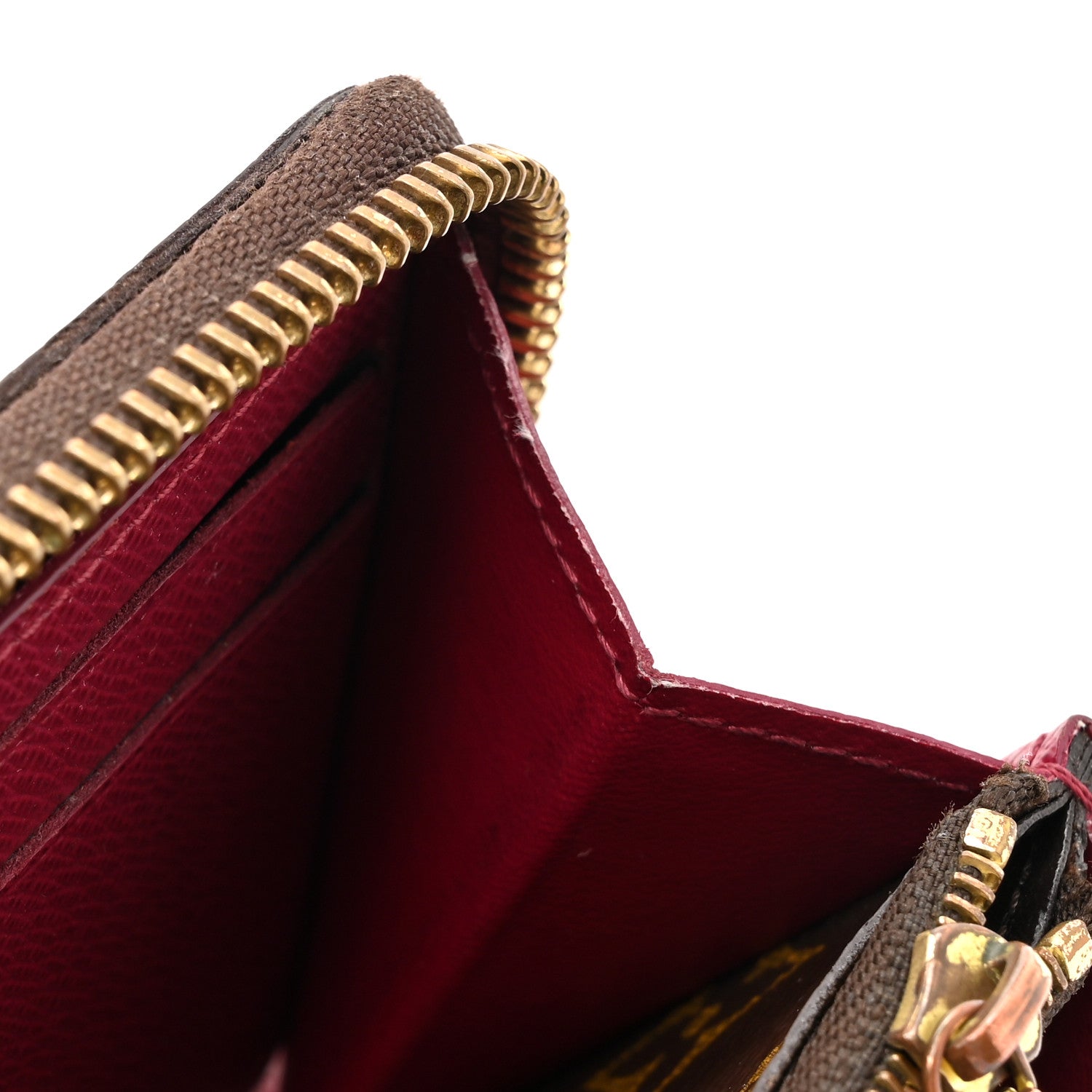 Louis Vuitton Monogram Clemence Wallet Fuchsia 7 of 12