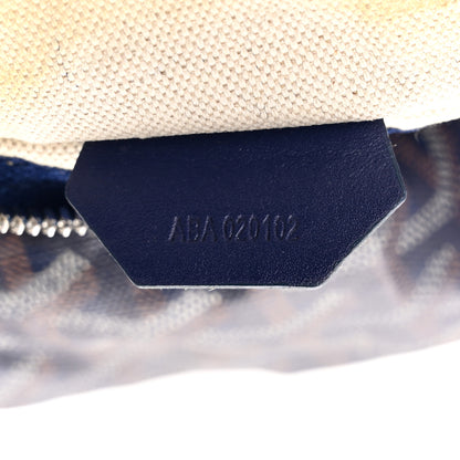 Goyard Goyardine Fidji Zip Hobo Navy 7 of 15