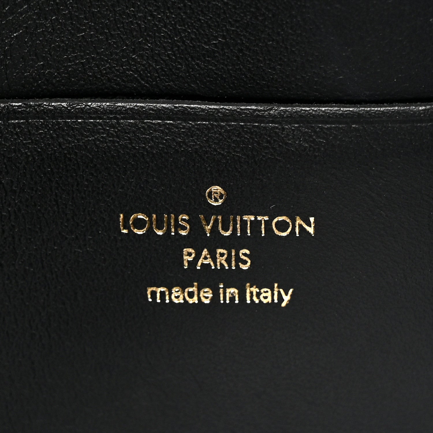 Louis Vuitton Calfskin Bubblegram Wallet On Strap Black 6 of 10