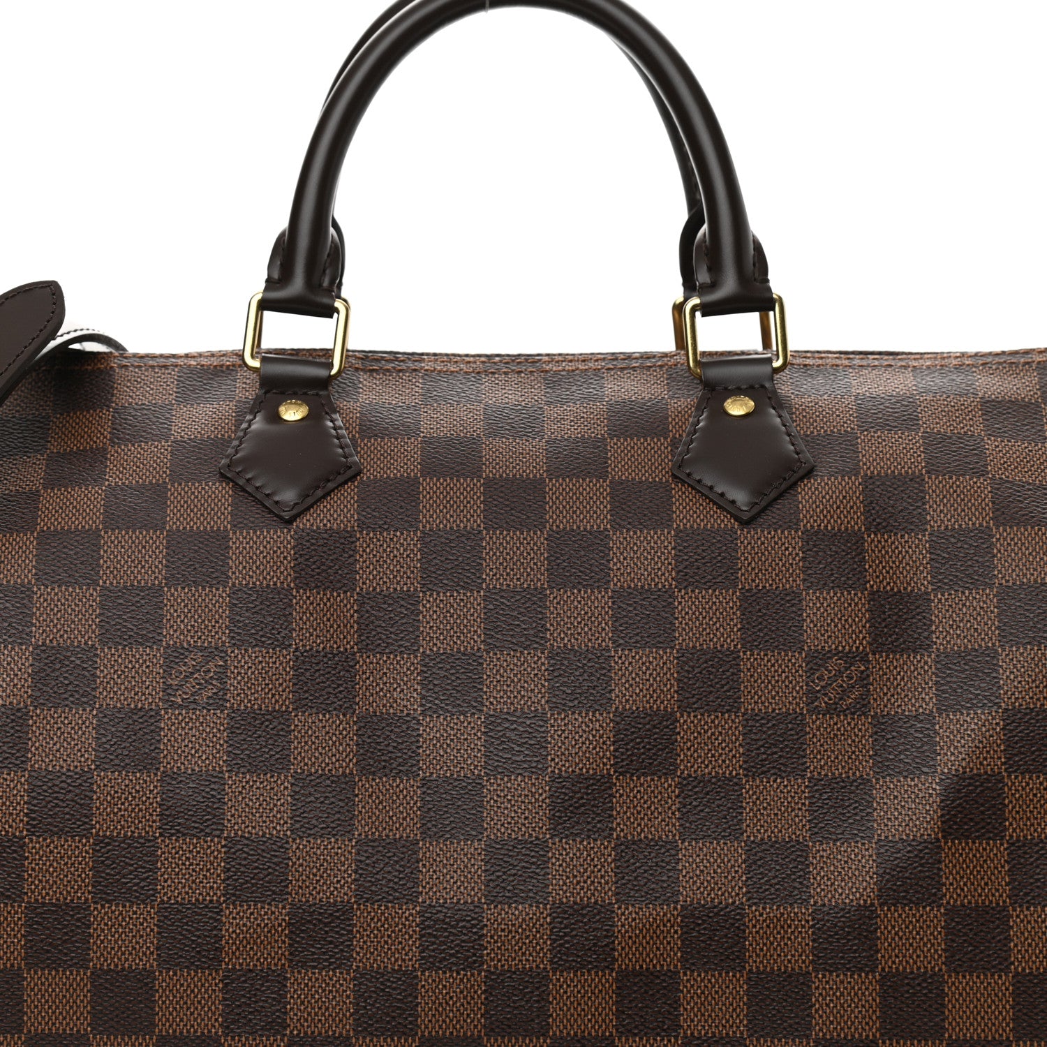 Louis Vuitton Damier Ebene Speedy Bandouliere 35 7 of 11