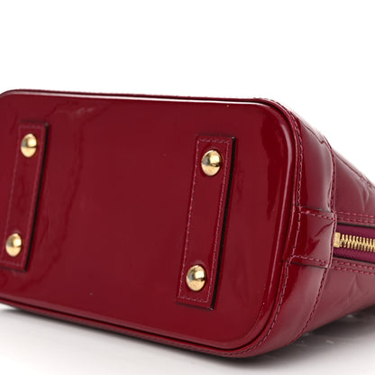 Louis Vuitton Vernis Alma BB Magenta 9 of 12