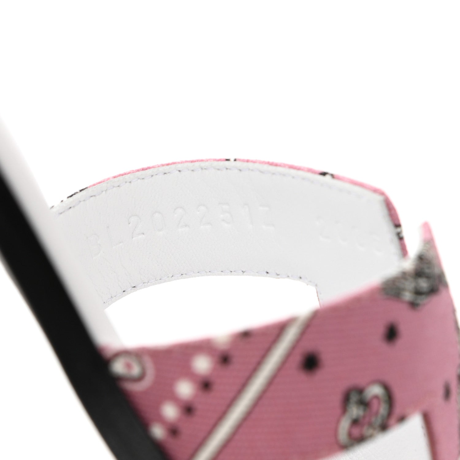 Hermes Cotton Canvas Printed Les Cles Bandana Oran Sandals 35.5 8 of 8