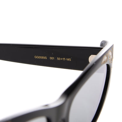 Gucci Acetate Cat Eye GG0089S Sunglasses Black 5 of 8