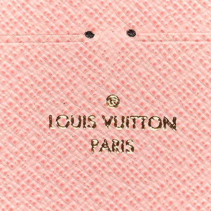 Louis Vuitton Monogram Clemence Wallet Rose Ballerine 6 of 10