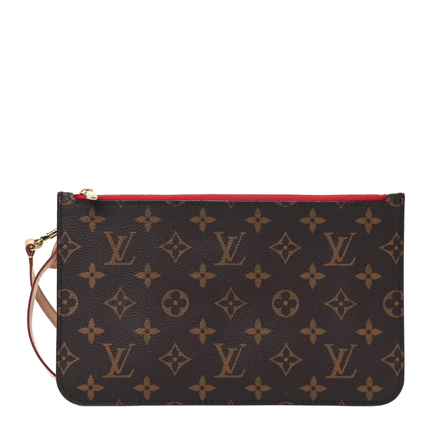 Louis Vuitton Monogram Neverfull MM GM Pochette Cherry 1 of 5