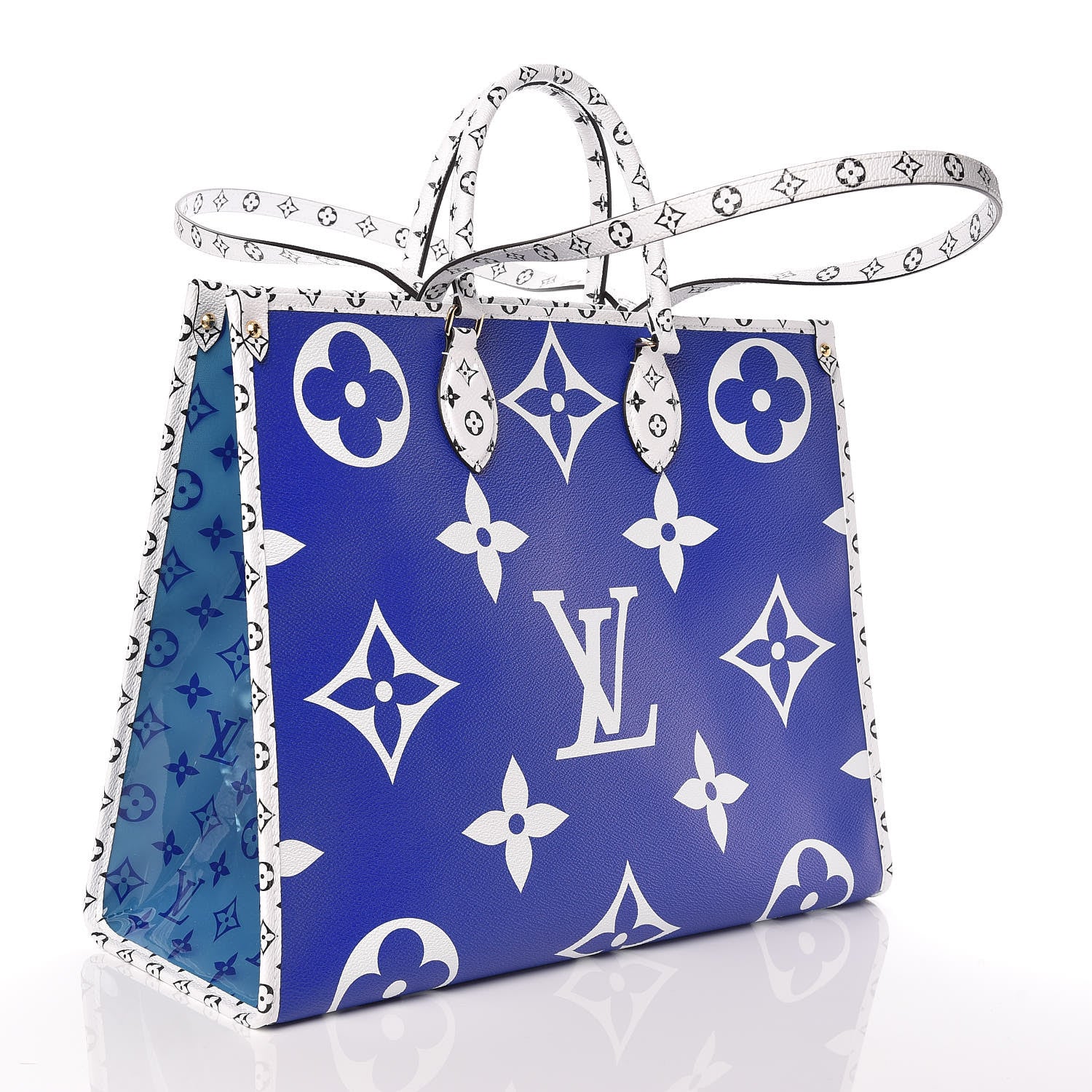 Louis Vuitton Monogram Giant Hawaii Onthego Blue 4 of 11