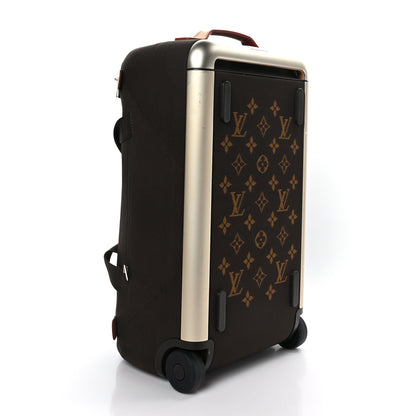 Louis Vuitton Knit Monogram Horizon Soft Duffle 55 Marron 3 of 8