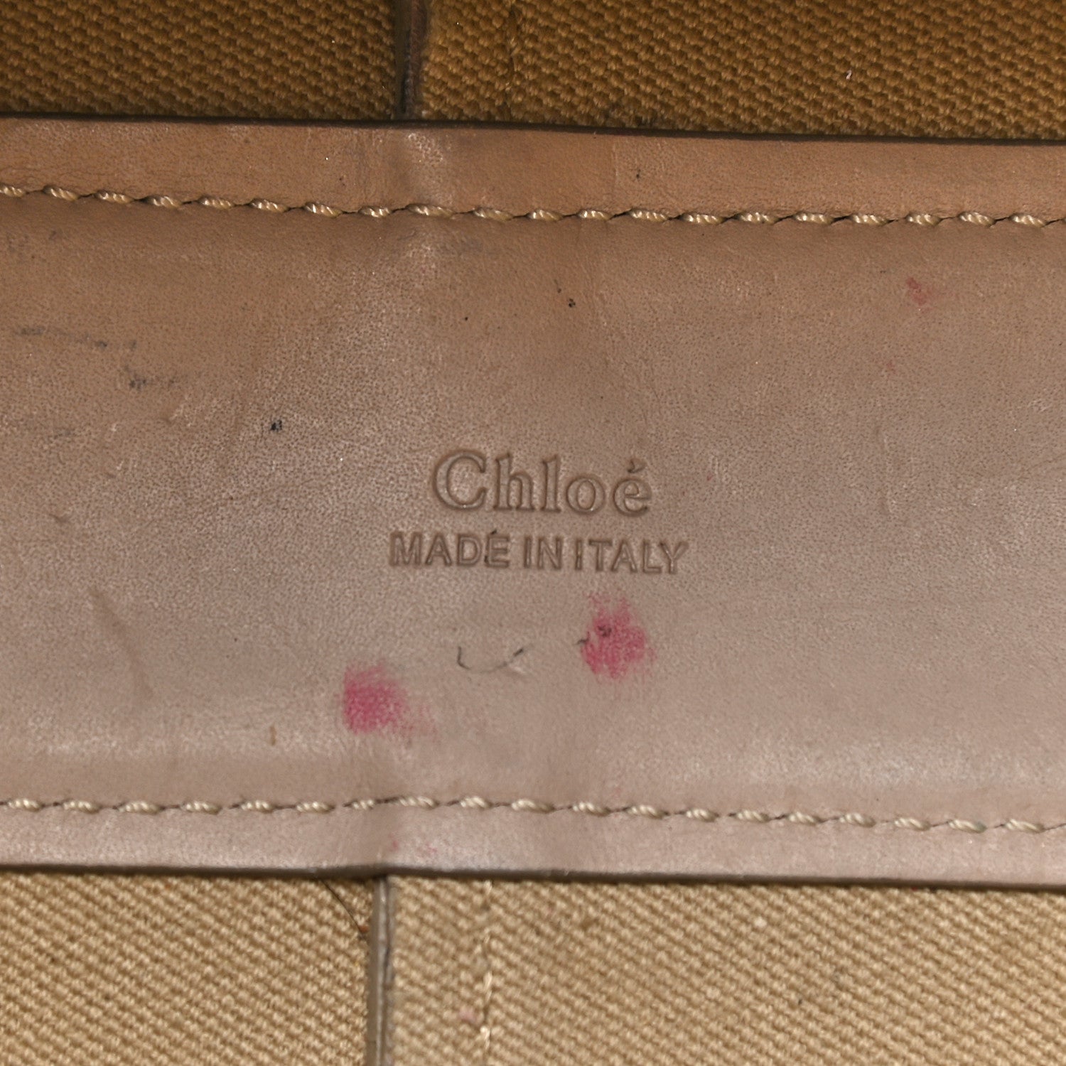 Chloe Grained Calfskin Small Cate Satchel Blush 5 of 10