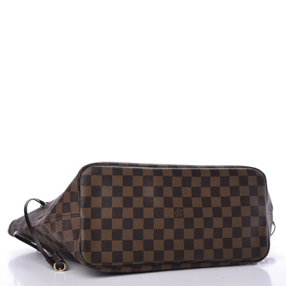 Louis Vuitton Damier Ebene Neverfull MM 3 of 9