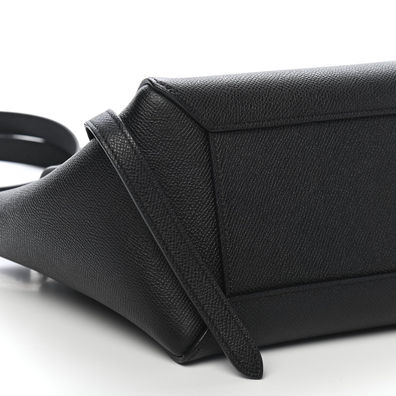 Celine Grained Calfskin Micro Belt Bag Black 8 of 11