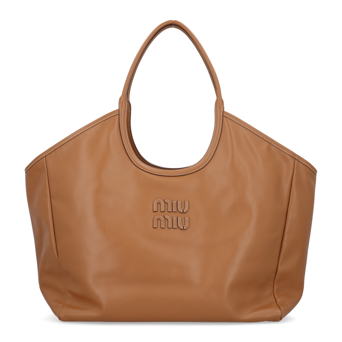 Nappa Large Ivy Tote Bag Caramel