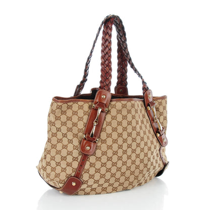 Gucci Monogram Medium Pelham Shoulder Bag Brown 3 of 12