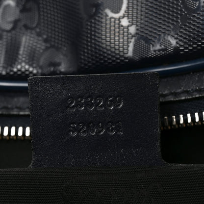 Gucci Imprime Monogram Belt Bag Navy 7 of 10
