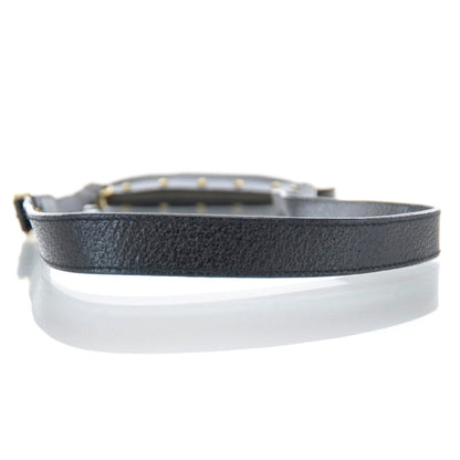 Gucci Monogram Horsebit Nail Messenger Black 4 of 10