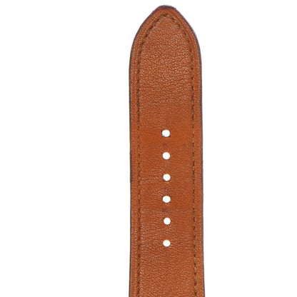 Hermes Stainless Steel 26mm Heure H Hour Quartz Watch Orange 6 of 9