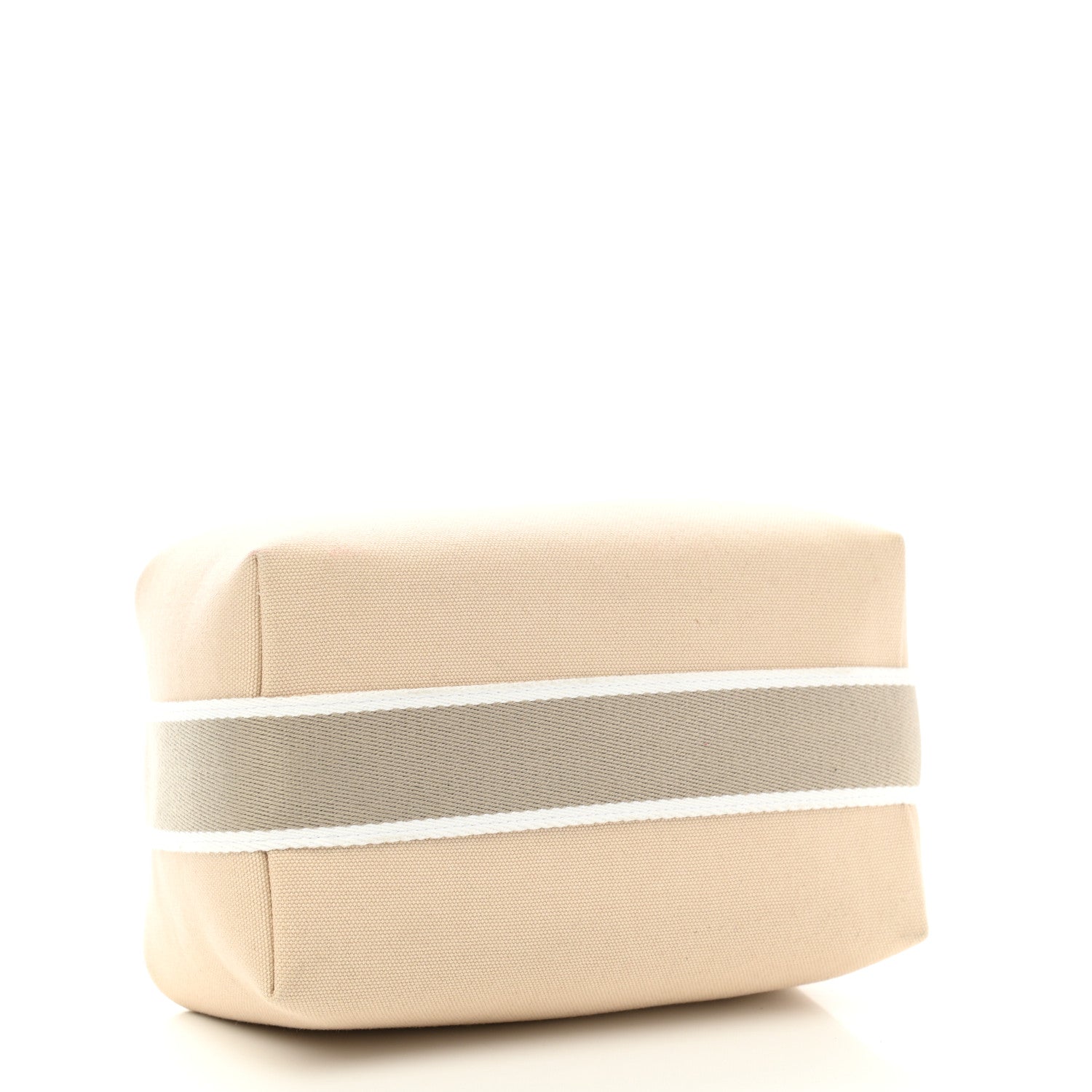 Hermes Canvas Small Bride-A-Brac Pouch Natural 4 of 7