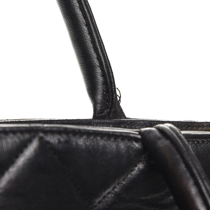 Chanel Lambskin Quilted Medallion Tote Black 15 of 15