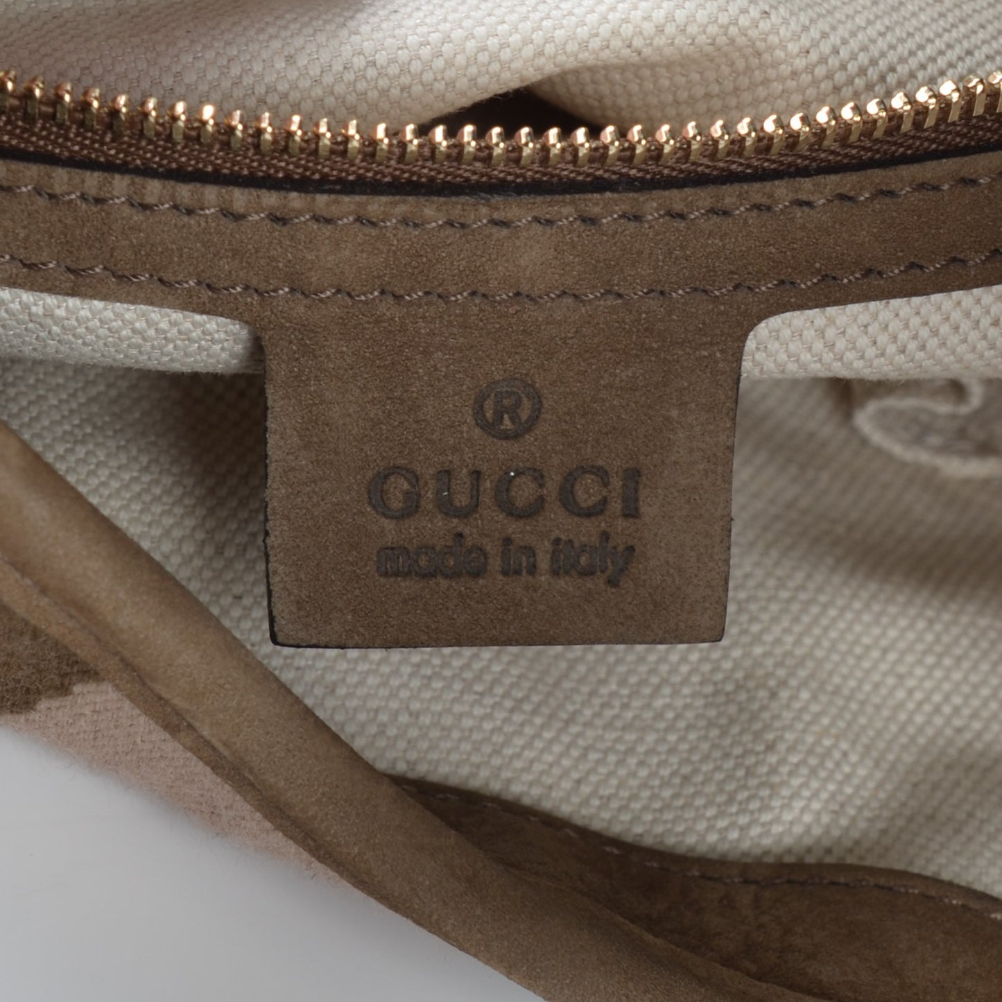 Monogram Web Medium Jackie O Hobo Brown