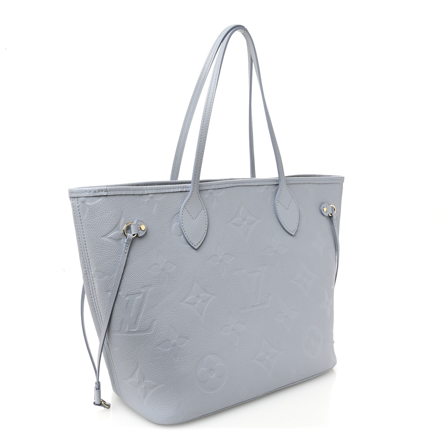 Louis Vuitton Empreinte Monogram Giant Neverfull MM Blue Hour 3 of 9