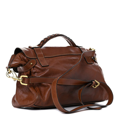 Mulberry Small Grain Calf Medium Alexa Oak 2 of 17
