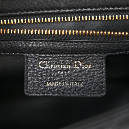 Christian Dior Calfskin Cannage Medium Caro Bag Black 6 of 11