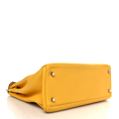 Hermes Togo Kelly Retourne 32 Soleil 4 of 14