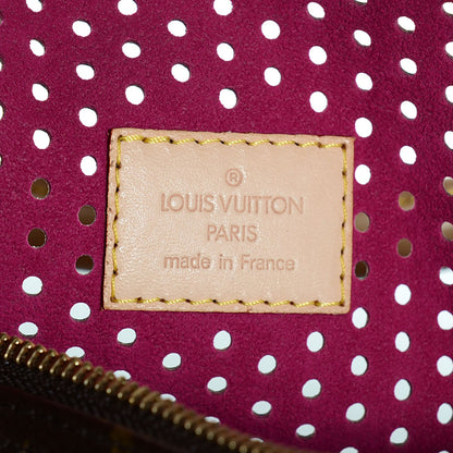 Louis Vuitton Monogram Perforated Speedy 30 Fuchsia 6 of 7