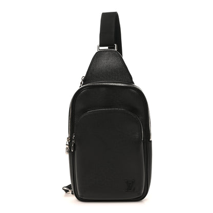 Louis Vuitton Taiga Avenue Sling Bag NM Black 1 of 9