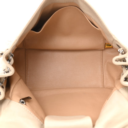 Chanel Smooth Calfskin Luxe Ligne Flap Light Beige 5 of 13
