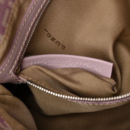 Fendi Zucchino Cuoio Baguette Lilla 6 of 12