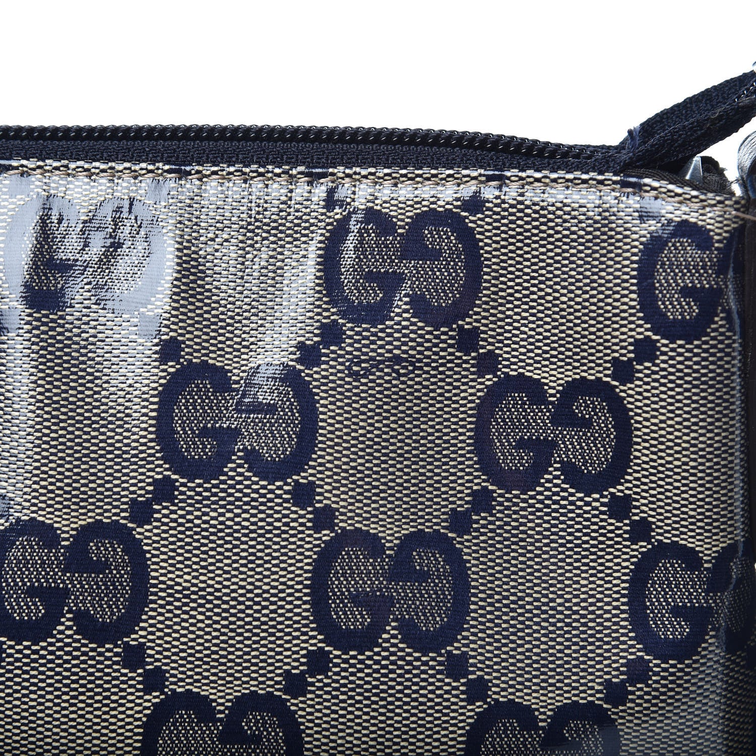 Gucci Crystal Monogram Messenger Bag Navy 10 of 10