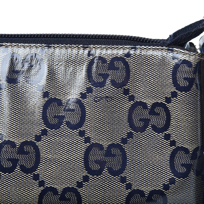 Gucci Crystal Monogram Messenger Bag Navy 10 of 10