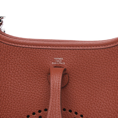 Hermes Taurillon Clemence Evelyne TPM Cuivre 6 of 11