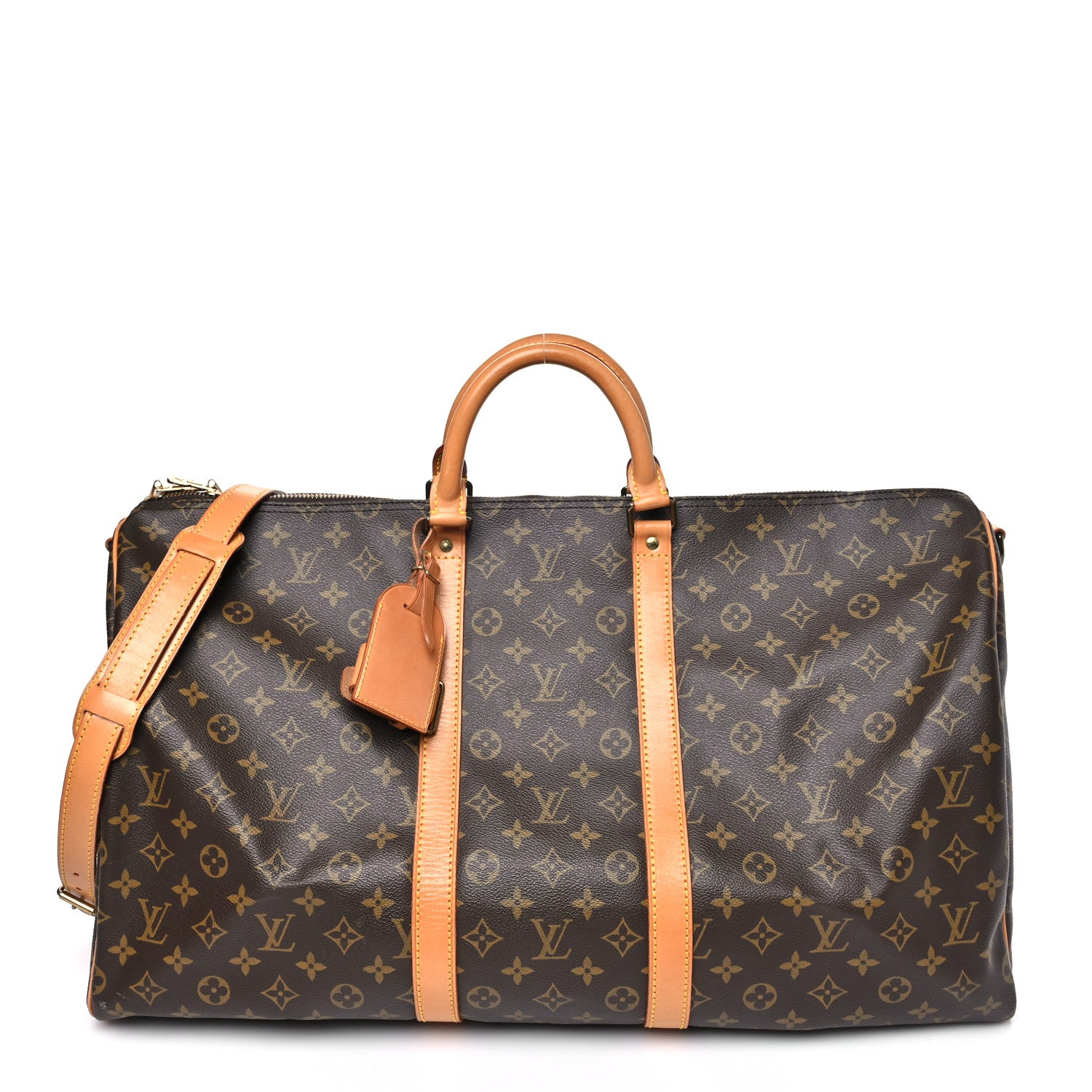 Louis Vuitton Monogram Keepall Bandouliere 55 1 of 10