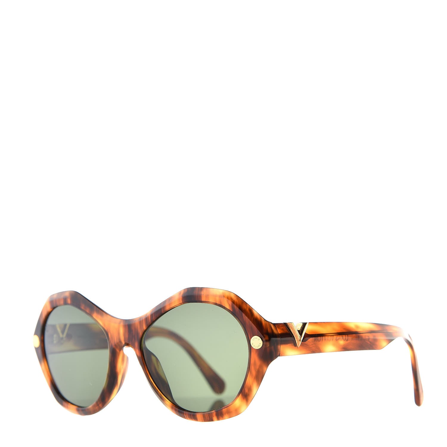 Louis Vuitton Acetate Chamade Lady Sunglasses Z2374E Tortoise 1 of 8